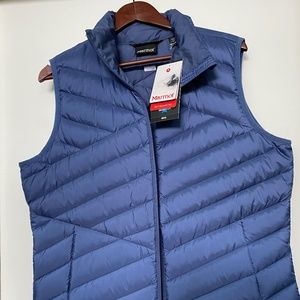 NWT Marmot Highlander Vest 700 Fill Blue